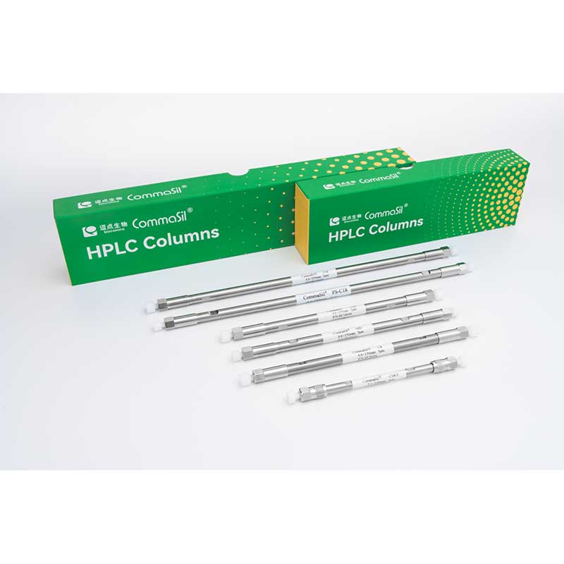 Cột sắc ký lỏng CommaSil C18-P 100% Water Resistant HPLC Column Separation of Polar Compounds, Hãng Biocomma, China